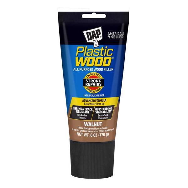 Dap Woodfill Plstc Walnut6oz 7079800584