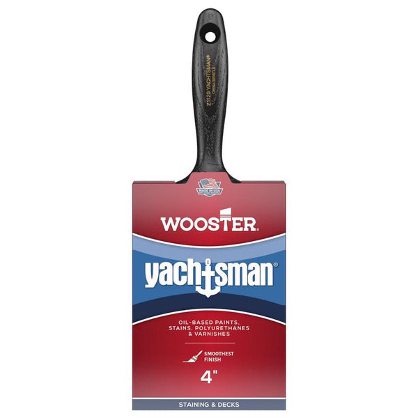 Wooster Z1120-4 Paintbrush, 4-Inch , White