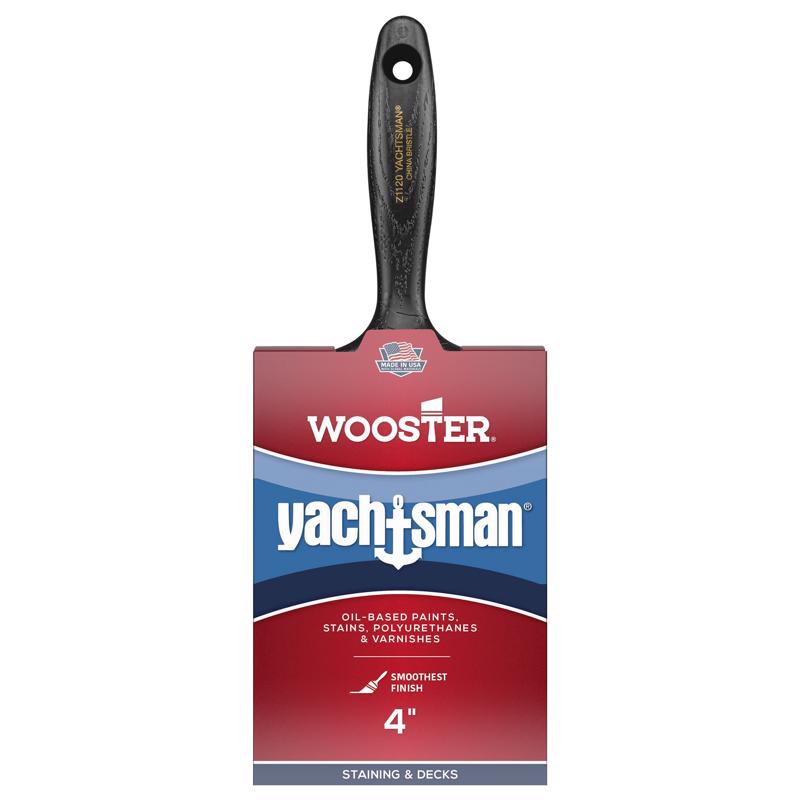 Wooster Z1120-4 4" Yachtsman Varnish Brushes