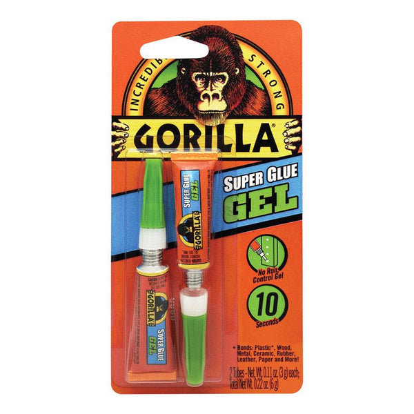 Gorilla Superglue GEL2PK Clear 7820002