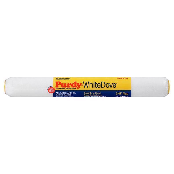 Purdy 144670182 White Dove roller Cover, 18 inch x 3/8 inch nap