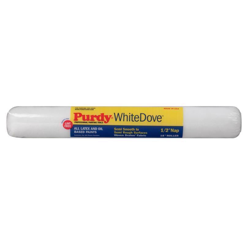 Purdy 144670183 White Dove High Density Woven 1/2" Nap Cover, One Size, Multi