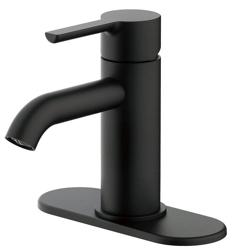 Boston Harbor FAUCET LAVATORY SNGL HNDL MBLK FS6A0128BL 1666767