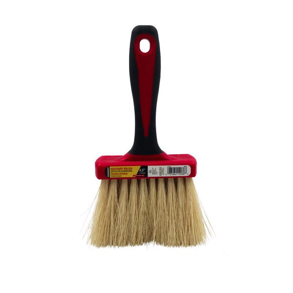 ALLWAY BMTS Heavy-Duty Masonry Brush with Tampico Bristles, 4 1/2"