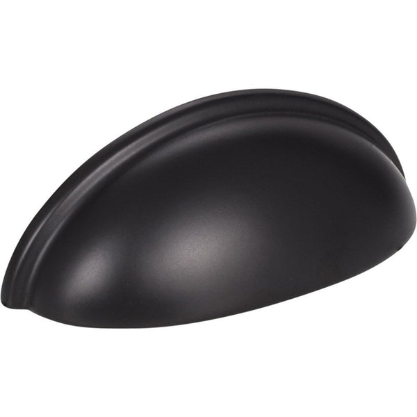 Hardware Resources Cup Pull 3C2C, Matte Black, 2PK K3833MB-2