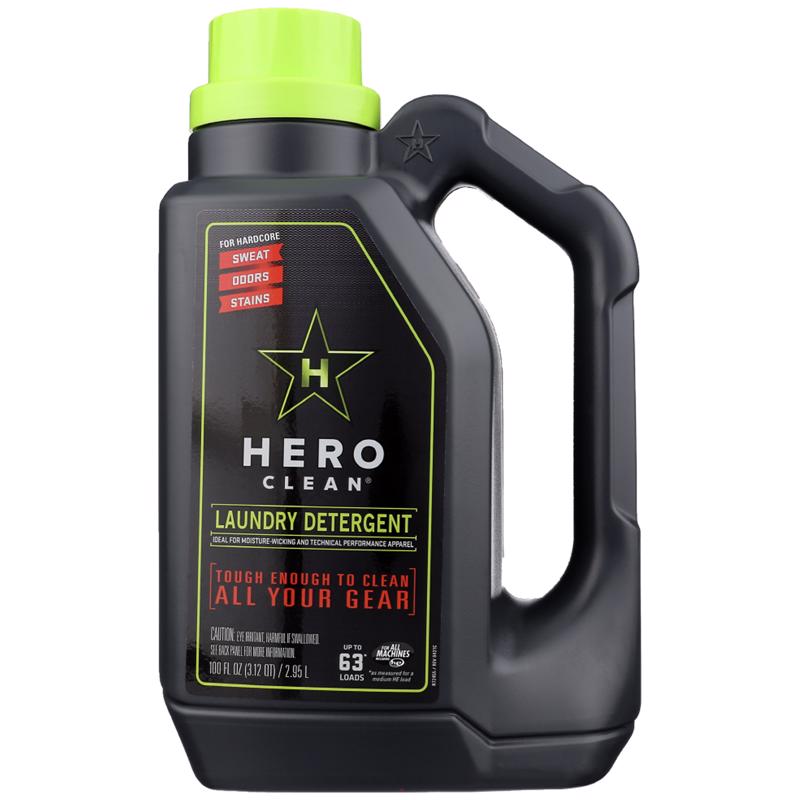 Hero Clean Juniper Scent Laundry Detergent Liquid 50 oz. - Case of: 66