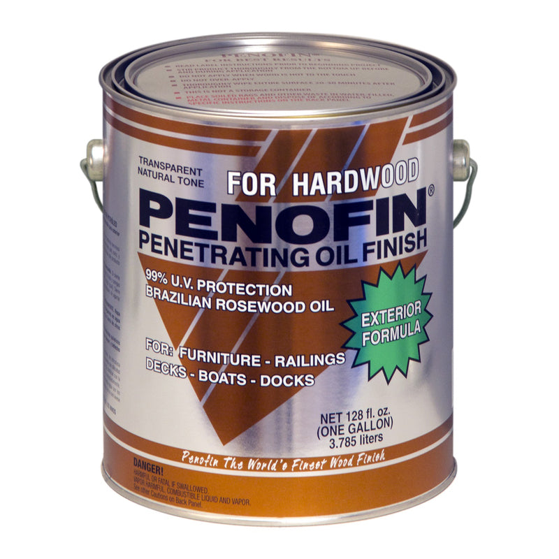 Penofin Transparent Hardwood Oil-Based Hardwood Stain 1 gal.