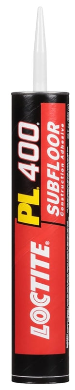 Loctite PL 400 Subfloor Heavy Duty Adhesive, 28 fl oz, Cartridge 1602142