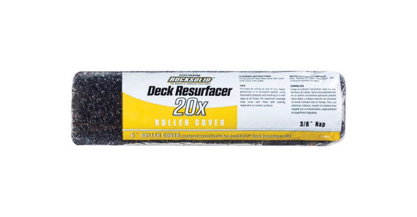 Rust-Oleum 318223 Rocksolid Deck Resurfacer 20x Roller Cover, 9 inch