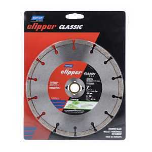 Norton 2786 7-Inch Segmented Diamond Saw Blade with 7/8-Inch Arbor and 5/8-Inch Insert for Masonry
