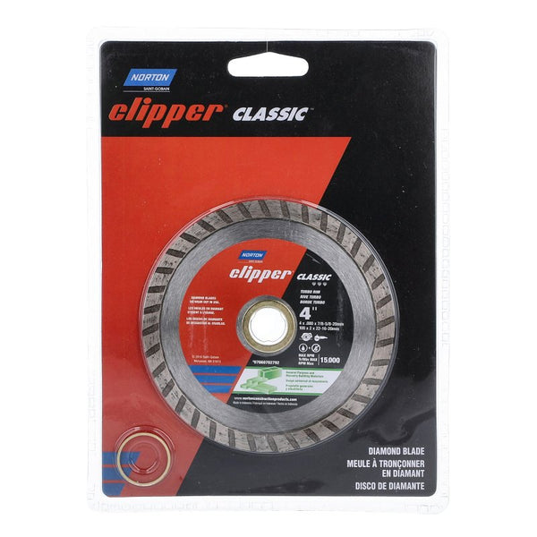 NORTON 02792 4-Inch Turbo Diamond Blade 07660702792