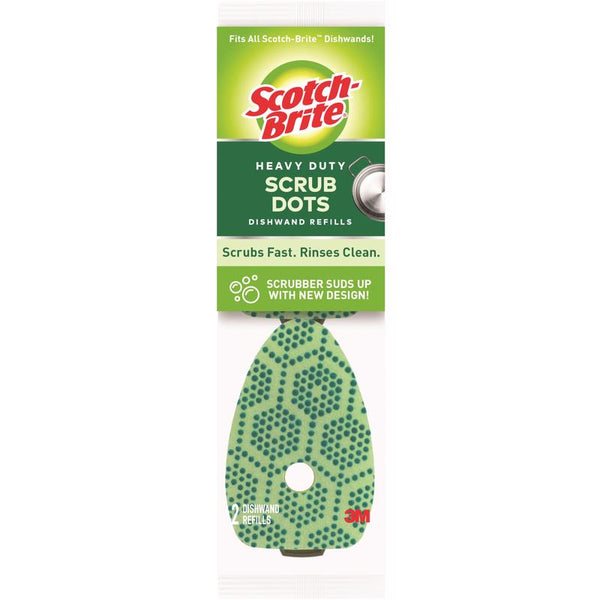 Scotch-Brite Odor Resist Heavy Duty Dishwand Refills , 2 Count 488-2-7