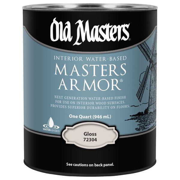 Masters Armor Gloss 1QT Floor Finish Clear 72304