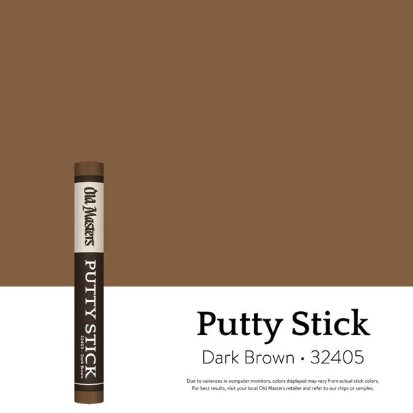 Old Masters 32405 Dark Brown Putty Stick