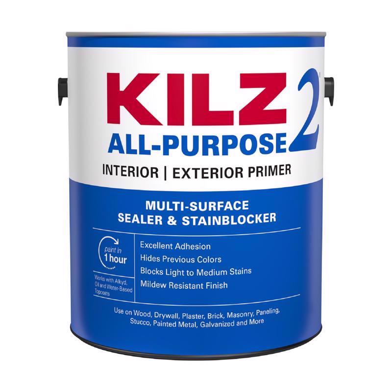 KILZ 2 All-Purpose Primer, Interior/Exterior, 1 Gallon