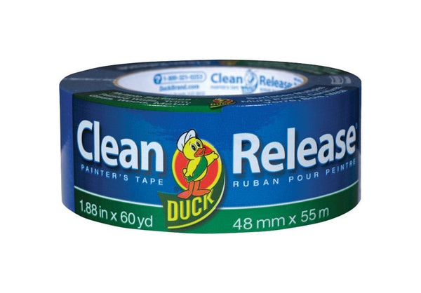 Duck Clean Release Blue Painter's Tape, 2-Inch (1.88-Inch x 60-Yard), Single Roll, 240195