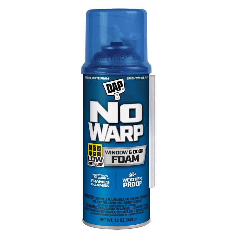 DAP No Warp 12 Oz. Window & Door Insulating Foam Sealant - 1 Each