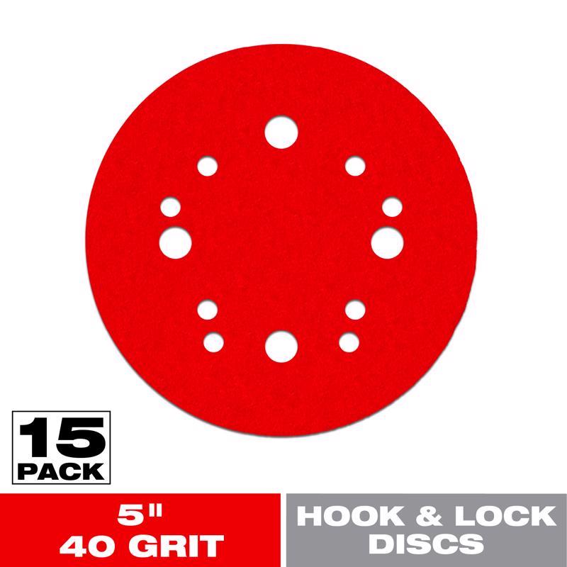DCD050040H15G Hook Lock Disc 5"40G 15P