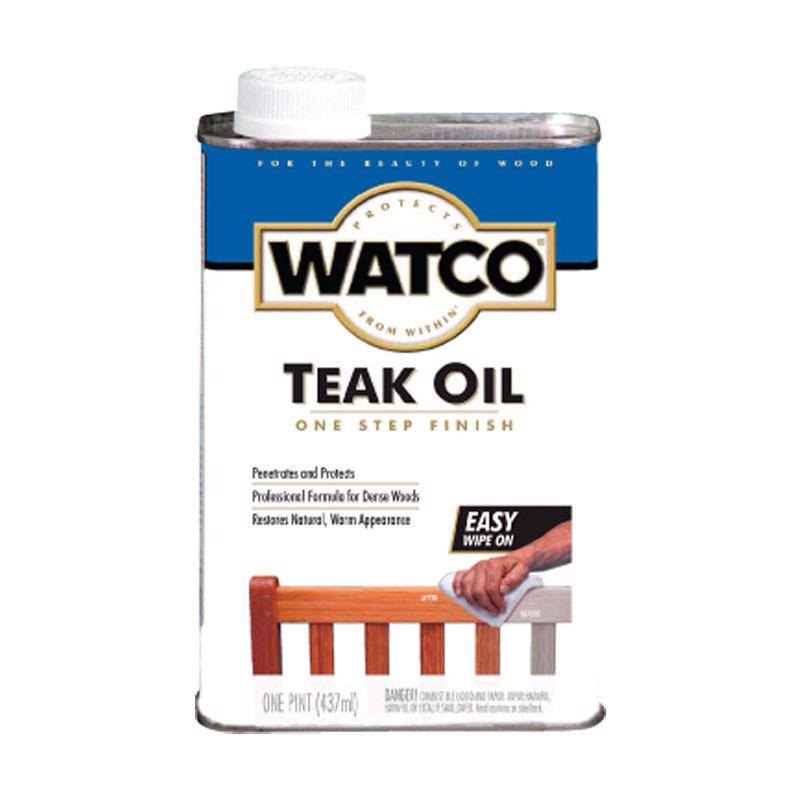 Watco Brown Oil-Based Teak Oil Finish 1 pt.