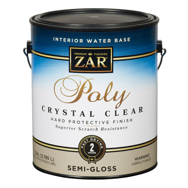 United Gilsonite 34513''Aqua Zar'' Water-Based Polyurethane 1gal - Semi-Gloss (Pack of 2)