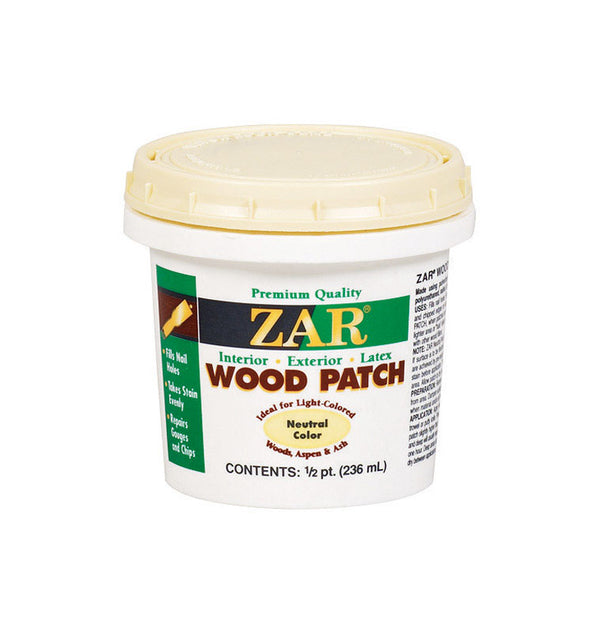 ZAR 30906 Wood Patch, 1/2PT, Neutral