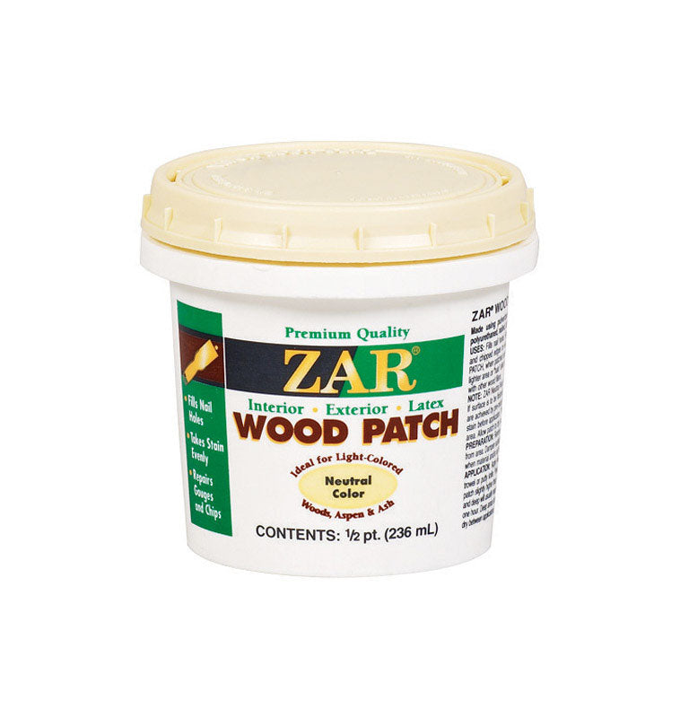 ZAR 30906 Wood Patch, 1/2PT, Neutral