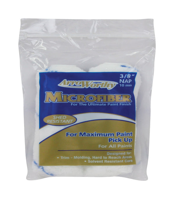 Arroworthy 4-MFR3T-P 4 x 0.38 in. Microfiber - Mini Roller Cover, 2 Pack 4-MFR3T/P 0400