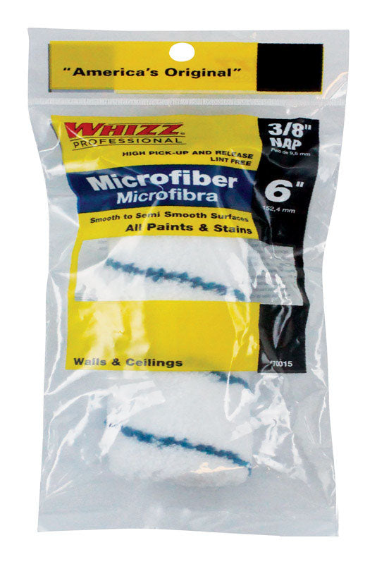 Work Tools International 74016 6-Inch Whizz Xtra Sorb Jumbo Mini Paint Roller Cover Refill, 1-Pack 70015