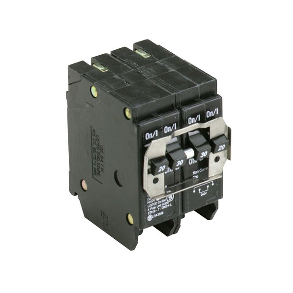 Eaton Corporation Bq220230 Double Pole Circuit Breaker, 120/240V, 20-30-Amp
