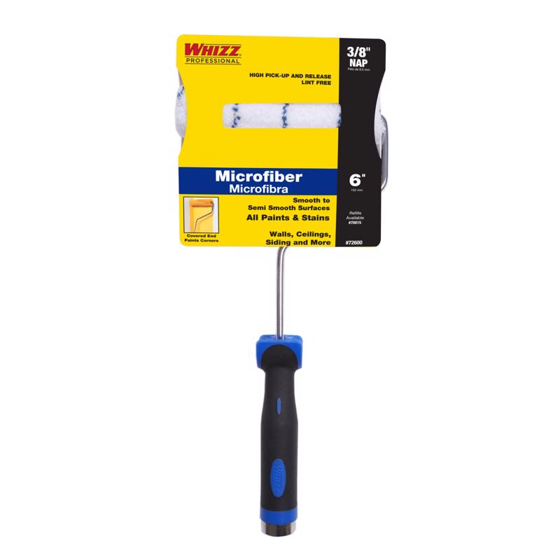 Whizz Xtrasorb Threaded End 6 in. W Metal/Plastic Mini Paint Roller Frame