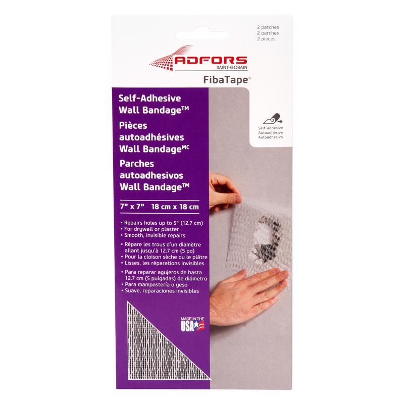ST GOBAIN ADFORS AMERICA INC FDW6570-U Repair Patch, White