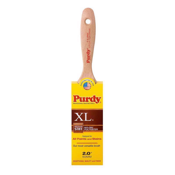 Purdy 144380320 XL Series Sprig Flat Trim Paint Brush, 2 inch