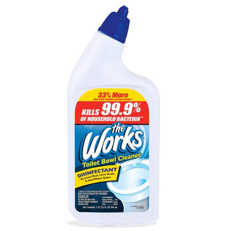 The Works Toilet Bowl Cleaner, 32 ounce (pack of 12)