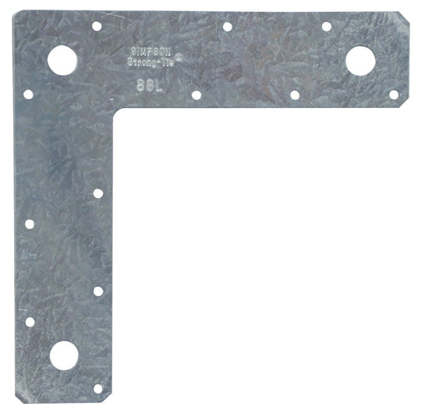 Simpson Strong-Tie 8 in. H x 8 in. W 14 Ga. Galvanized Steel L Strap 88L
