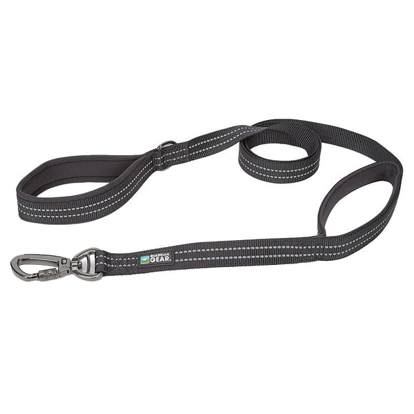 Guardian Gear ZA5172 06 30 Reflective Dog Leash, Black