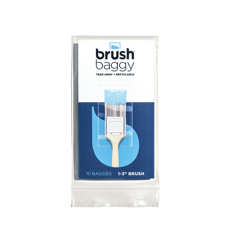 BrushBaggy Polypropylene Paint Brush Baggy - Case of: 20; Each Pack Qty: 10; Total Items Qty: 20020