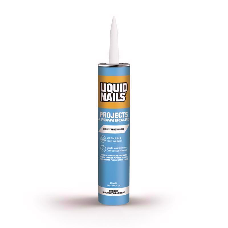 Liquid Nails Interior Projects and Foamboard Adhesive (LN-604), 10 oz