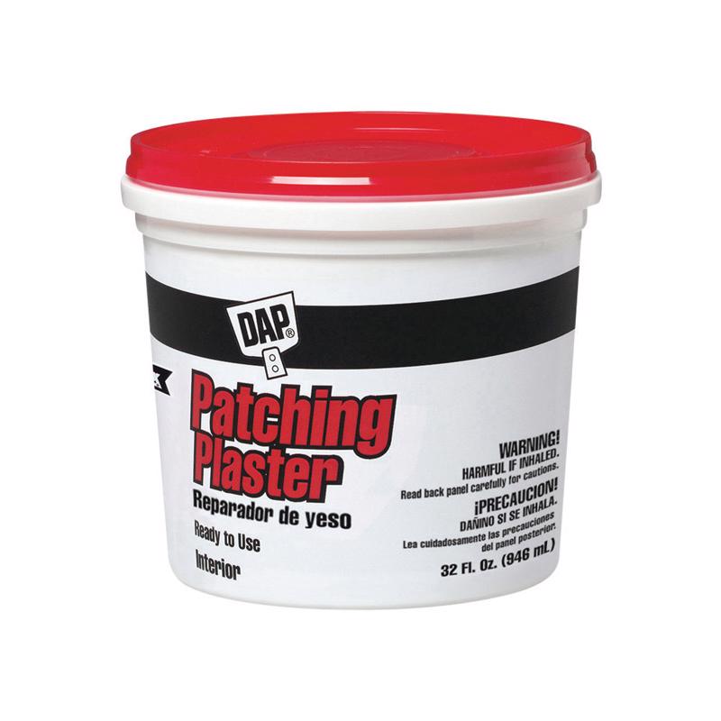 Dap DAP-52084-1 Quart 52084 Patching Plaster, White, 32 FL OZ