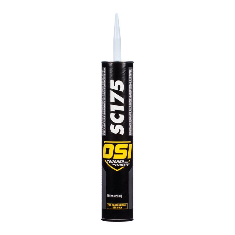 OSI SC175 Draft & Acoustical Sound Sealant, 28 fl oz, Cartridge