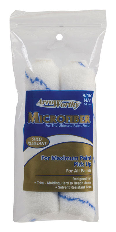 Arroworthy 6.5-mfr4t/p Microfiber Twin Pack Mini Roller, 6.5" X 9/16" 6.5-MFR4T/ 0650