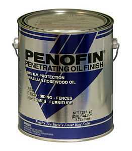 Penofin Semi-Transparent Chestnut Oil-Based Penetrating Wood Stain 1 gal. - Case of 4