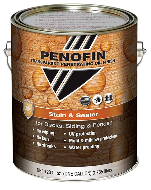 1 Gal Penofin FSSNAGA Natural Stain & Sealer Transparent Penetrating Oil Finish Stain & Sealer
