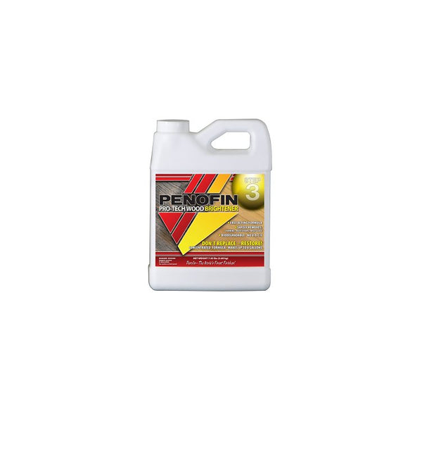 Penofin 1674597 1 qt Pro-Tech Brightner Wood Cleaner- pack of 6 Ftecbqt