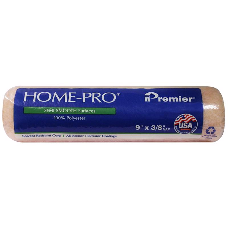 Premier 9" x 3/8" Nap Dripless Roller Cover, Home-Pro 922
