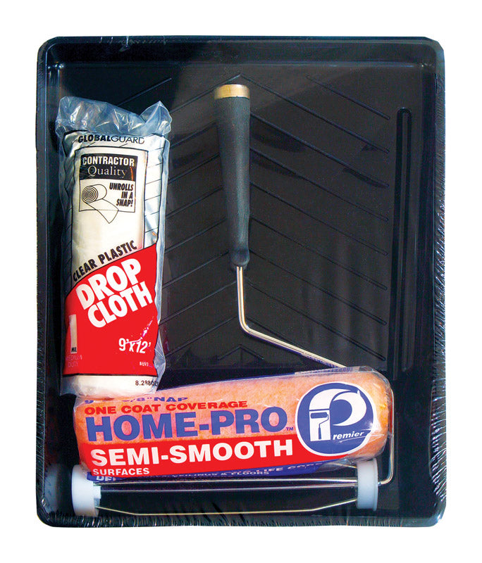 Premier Home-Pro Deluxe 9 in. W Metal/Plastic Cage Paint Roller Kit