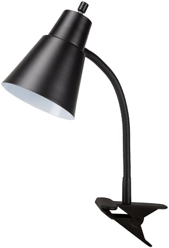 Boston Harbor - Flexible Clip On Table Lamp, Black