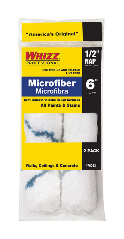 WHIZZ Roller CVR MF 1/2X6 2PK