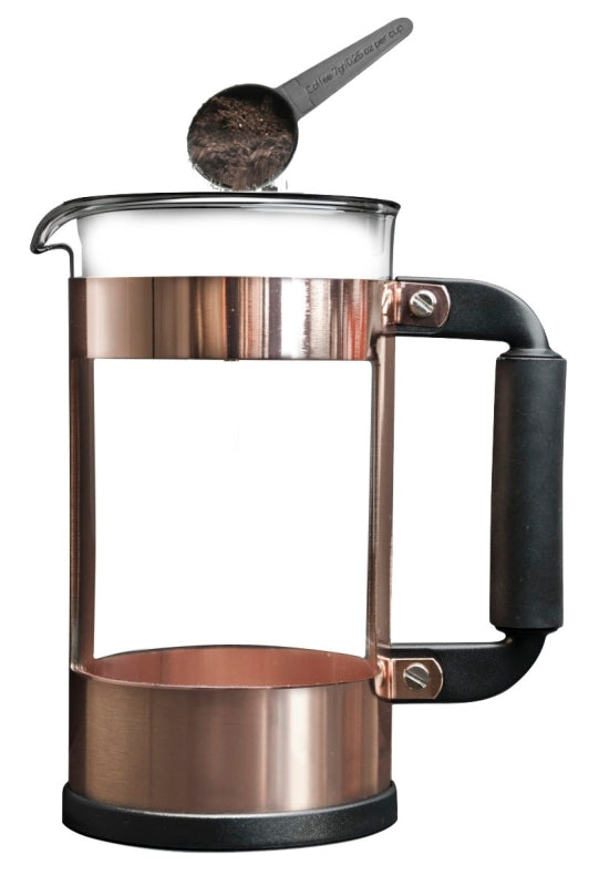 Primula Copper Coffee French Press, Medium Clear 8.0 Cup PCCP-6508S-2