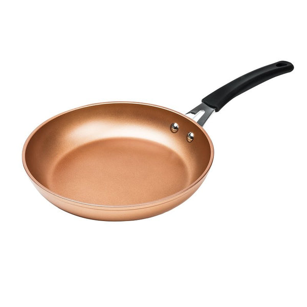 Ecolution Titanium Ceramic Easy Clean Endure Nonstick Silicone Stay Cool Handle, 9.5-Inch Fry Pan, Copper EUCP-5124-E