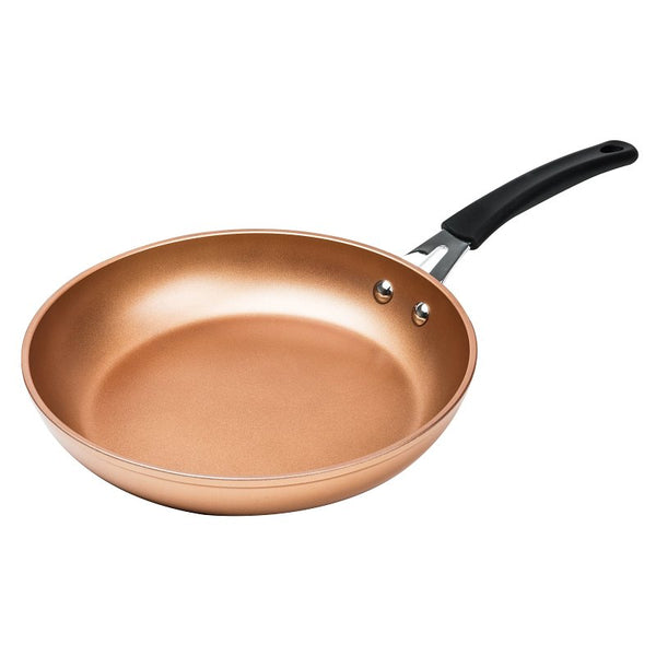 Ecolution Titanium Ceramic Easy Clean 8 Inch Endure Nonstick Cookware Silicone Stay Cool Handle, 11-Inch Fry Pan, Copper EUCP-5128-E
